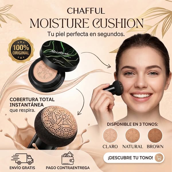 Base y Corrector Líquido Hidratante | CC Moisture