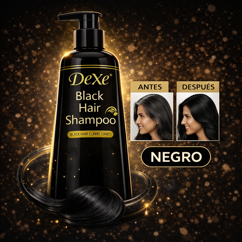 Shampoo cubre canas sin amoniaco