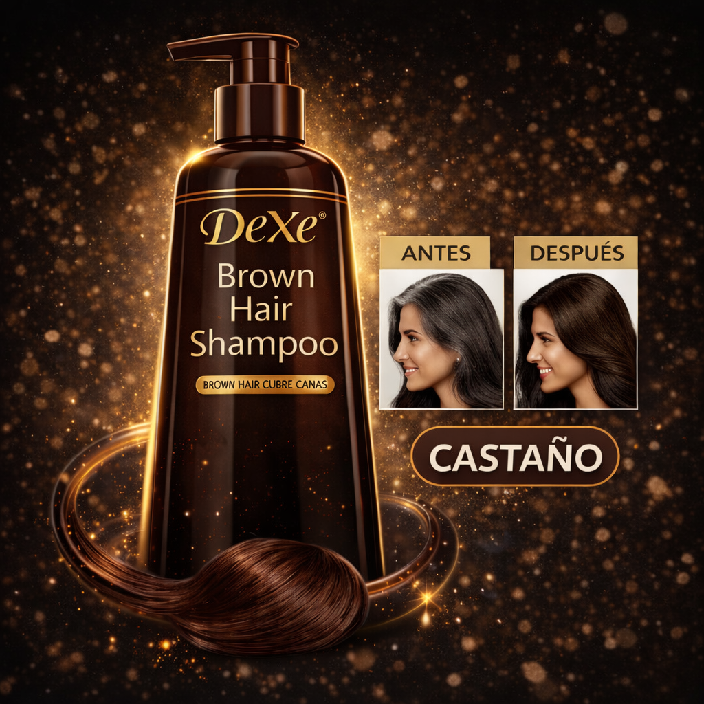 Shampoo cubre canas sin amoniaco
