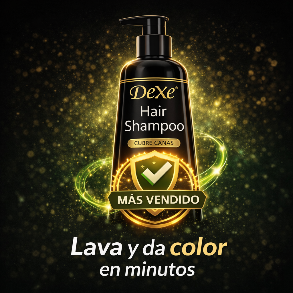 Shampoo cubre canas sin amoniaco