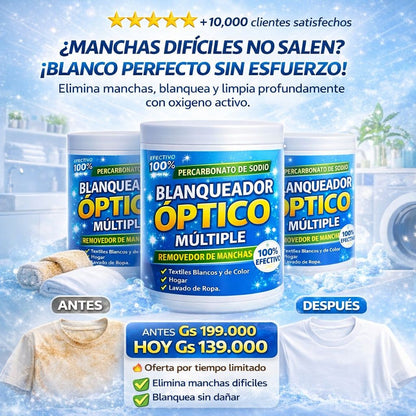 BLANQUEADOR ÓPTICO (PERCARBONATO DE SODIO 500G)