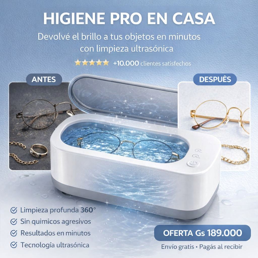 Limpiador Ultrasónico Premium